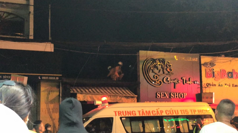 Vụ việc xảy ra vào tối ngày 12-6. Ảnh: HT