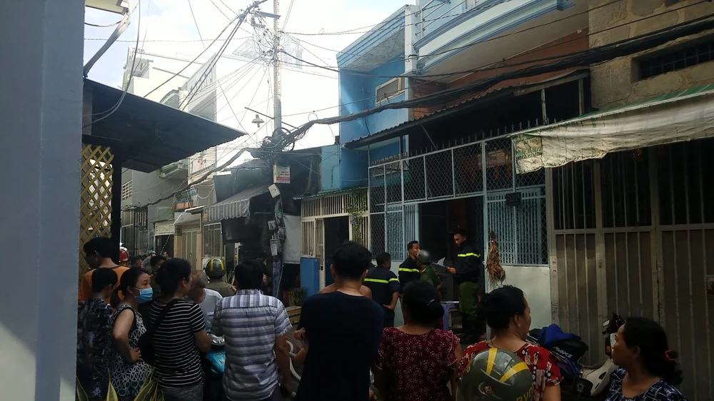 Vụ việc khiến người dân khu vực gặp một phen náo loạn. Ảnh: HT