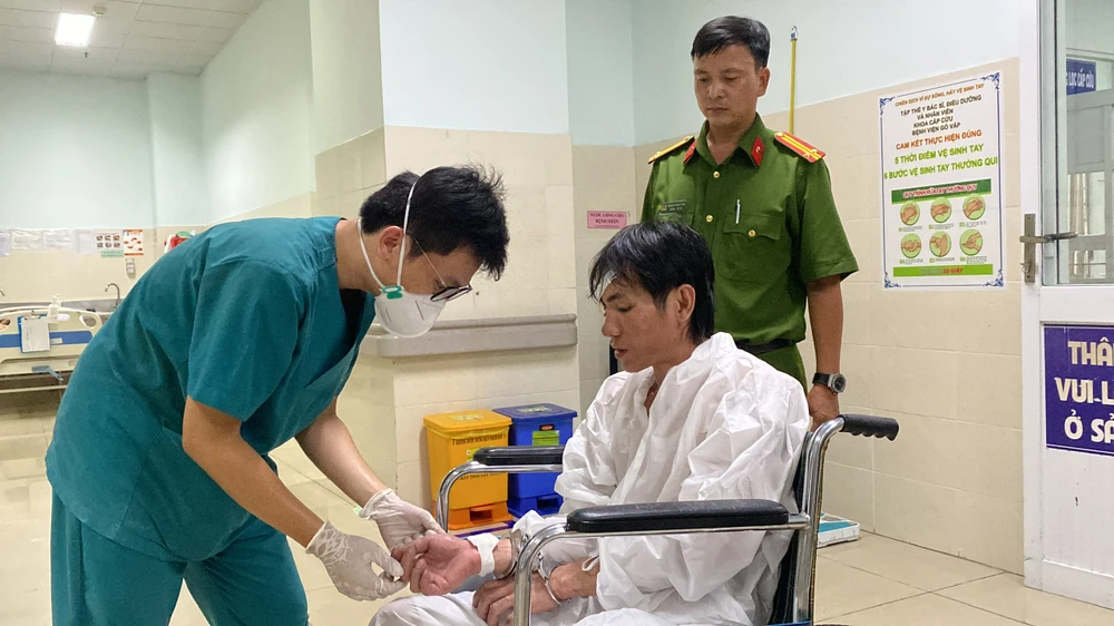 Công an nhanh chóng xác định được nghi can là An. Ảnh: CA Công an nhanh chóng xác định được nghi can là An. Ảnh: CA