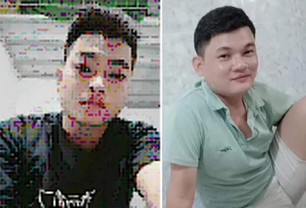 Đan (bên trái) và Hiền đang bị công an truy tìm để điều tra về hành vi giết người. Ảnh: CA Đan (bên trái) và Hiền đang bị công an truy tìm để điều tra về hành vi giết người. Ảnh: CA