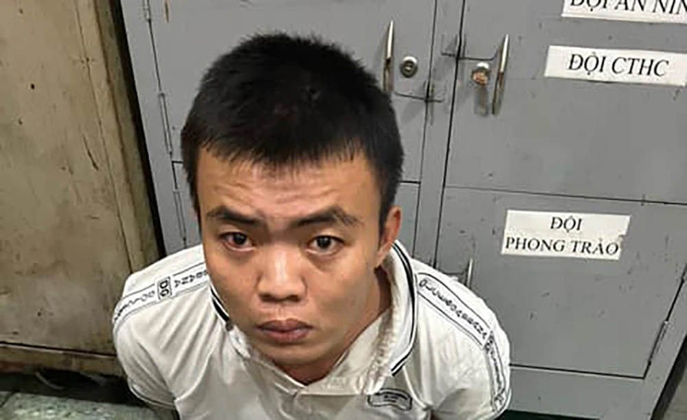 Công an nhanh chóng xác định Vinh là nghi can trong vụ cướp. Ảnh: CA