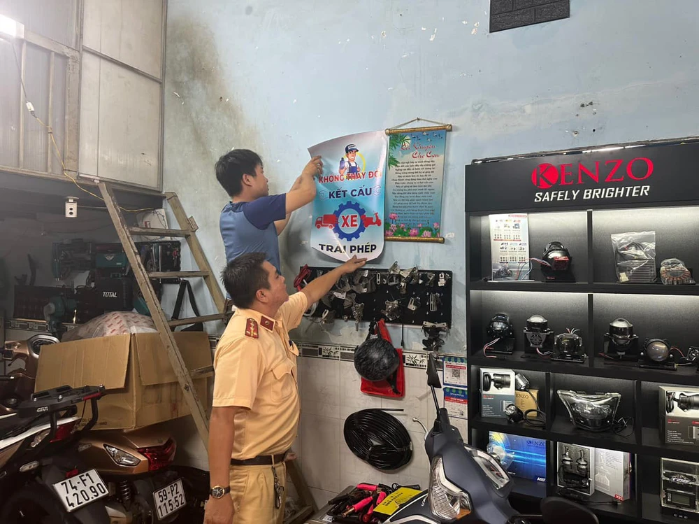 207 tiệm sửa xe ở Gò Vấp ‘sẽ báo công an nếu có ai tới độ xe’