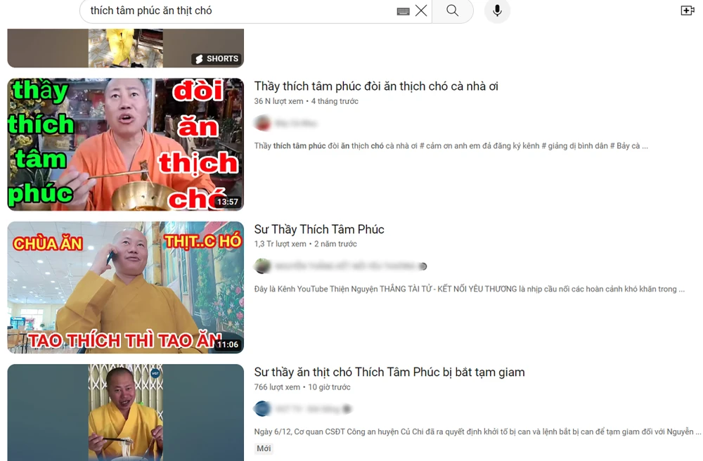 Người tự xưng là ‘sư thầy Thích Tâm Phúc’ là ai