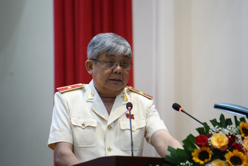 Thiếu tướng Đào Công Danh được bầu làm chủ tịch Hội Cựu Công an nhân dân TP.HCM