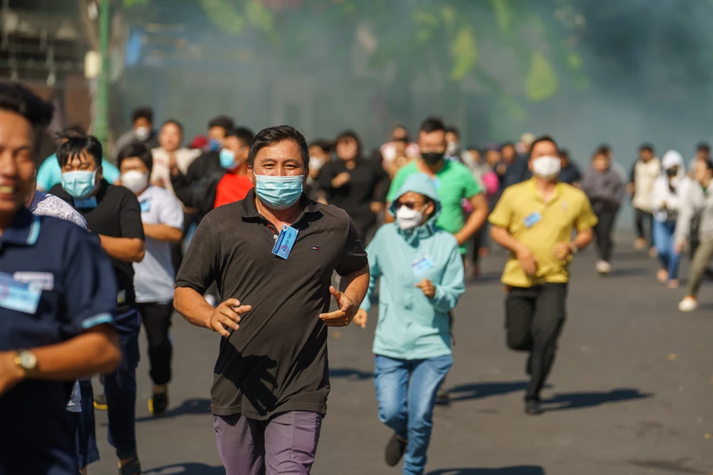 Lần đầu tiên 5000 người tham gia diễn tập PCCC ở Metro Bến Thành – Suối Tiên