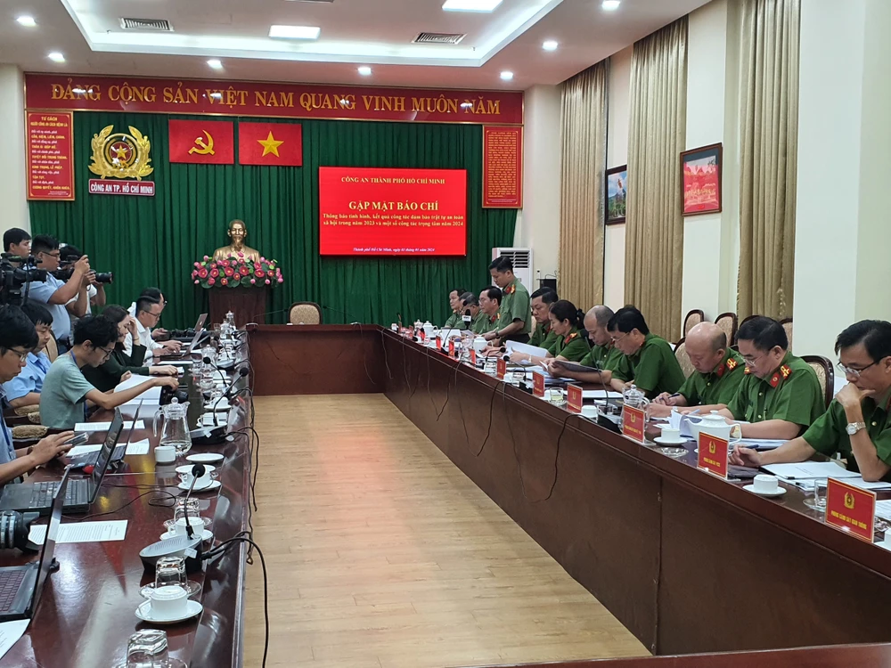 Công an TP.HCM phá rã nhiều băng nhóm tội phạm trong năm 2023