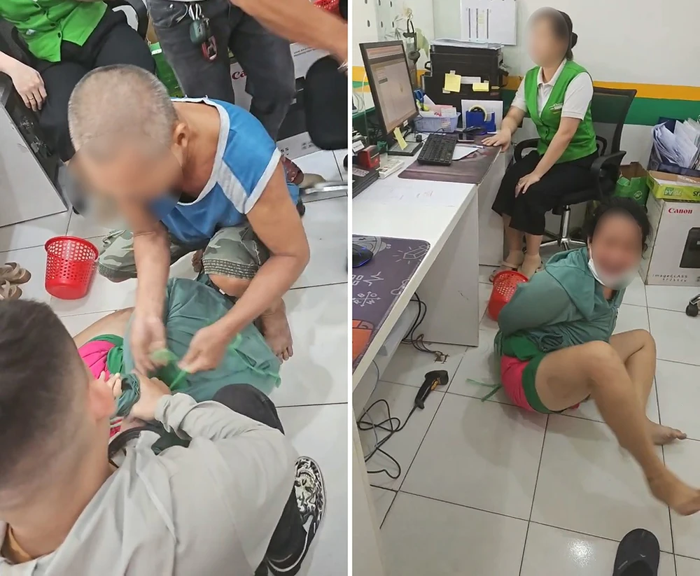 Chủ tiệm tạp hóa tước dao, khống chế người phụ nữ nghi cướp cửa hàng F88