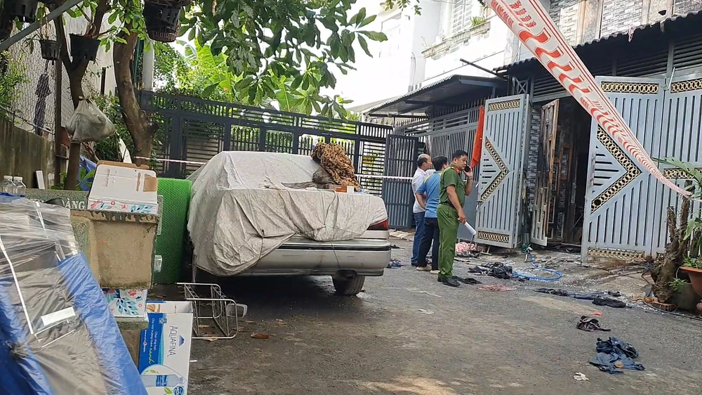 Cháy nhà 1 người chết, 3 người thoát nạn ở quận 12