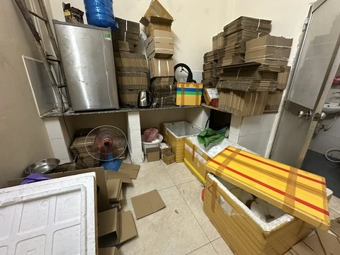 Công an phát hiện nửa tấn tiền chất thuốc nổ để sản xuất pháo ở Gò Vấp