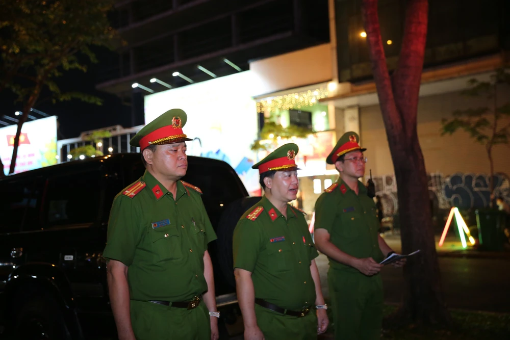 Cảnh sát đảm bảo an toàn PCCC đêm giao thừa