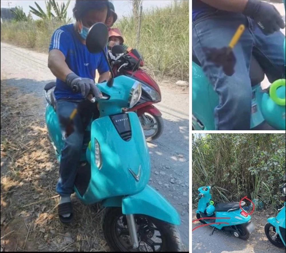 Vụ tài xế xanh SM bị cướp đâm dao vào chân là tự đâm để dối vợ