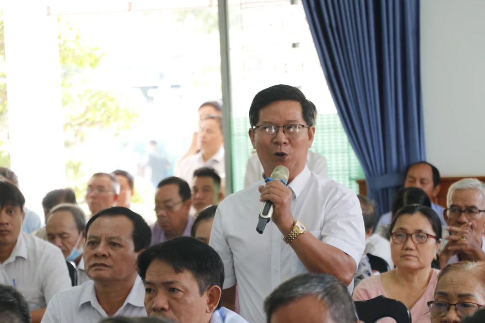 Nhiều cử tri ở Hóc Môn tâm tư về giao thông, giáo dục…