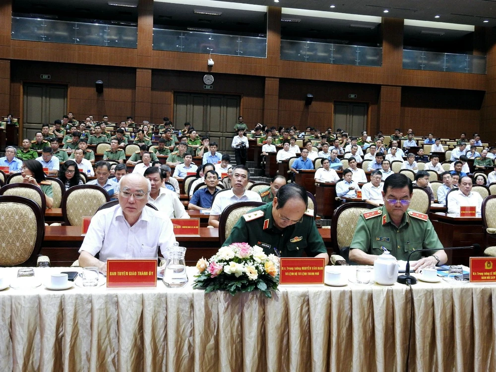 Trung tướng Lê Hồng Nam: Không có khủng bố tại TP.HCM trong thời gian qua