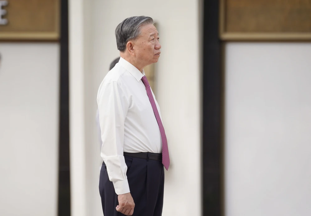 Tổng Bí thư, Chủ tịch nước Tô Lâm tham dự Lễ Báo công dâng Bác của Công an TP.HCM