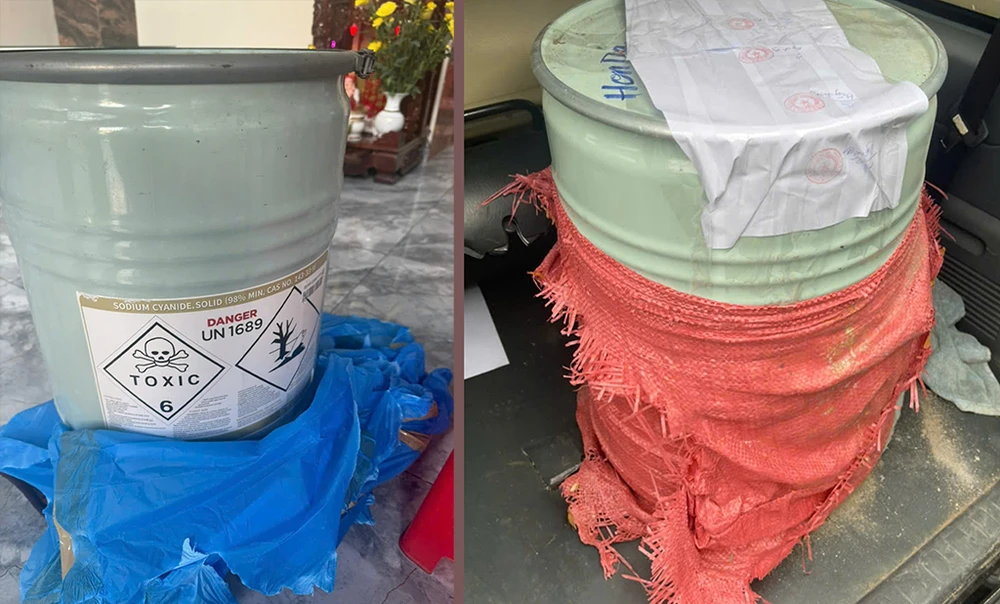 Trưởng phòng kinh doanh lén bán 2,55 tấn chất độc Xyanua ra thị trường