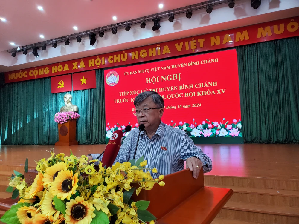 Bình Chánh: Cử tri kêu khổ vì dự án liên quan đến bà Trương Mỹ Lan 'treo' 27 năm