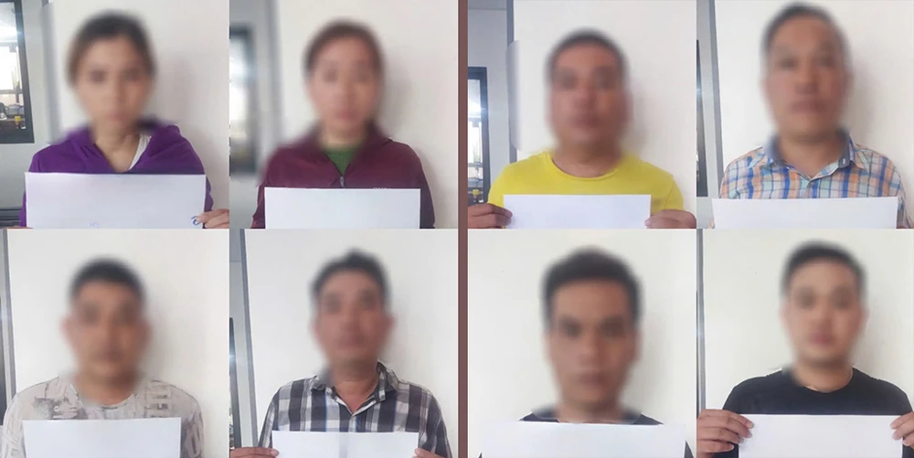 Tạm giữ nhóm ‘cò’ cung cấp nước trà để tài xế tráo đổi lúc test ma túy khi cấp đổi bằng lái