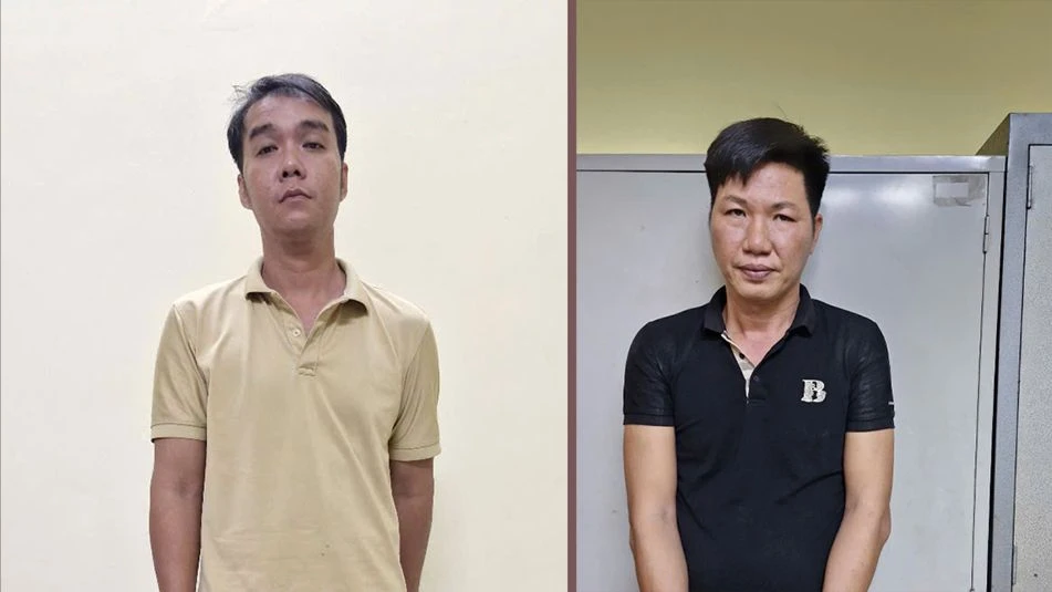 Nhật ‘Kanu’ và đồng phạm bị Phòng Cảnh sát hình sự bắt