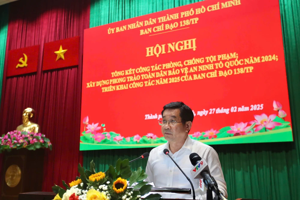 Tội phạm trật tự xã hội tại TP.HCM giảm mạnh, không còn băng nhóm cướp giật lộng hành