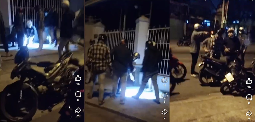 Công an xử lý nhóm thanh niên chặn người đi đường kiểm tra lúc 2 giờ sáng