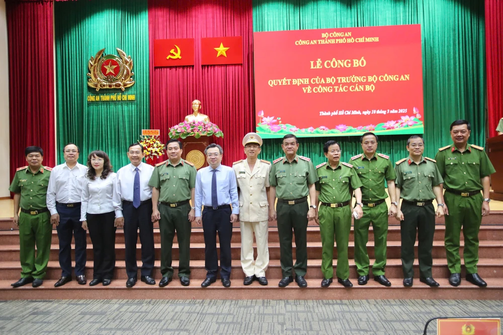 Đại tá Trần Hồng Minh được điều động làm Phó Giám đốc Công an TP.HCM