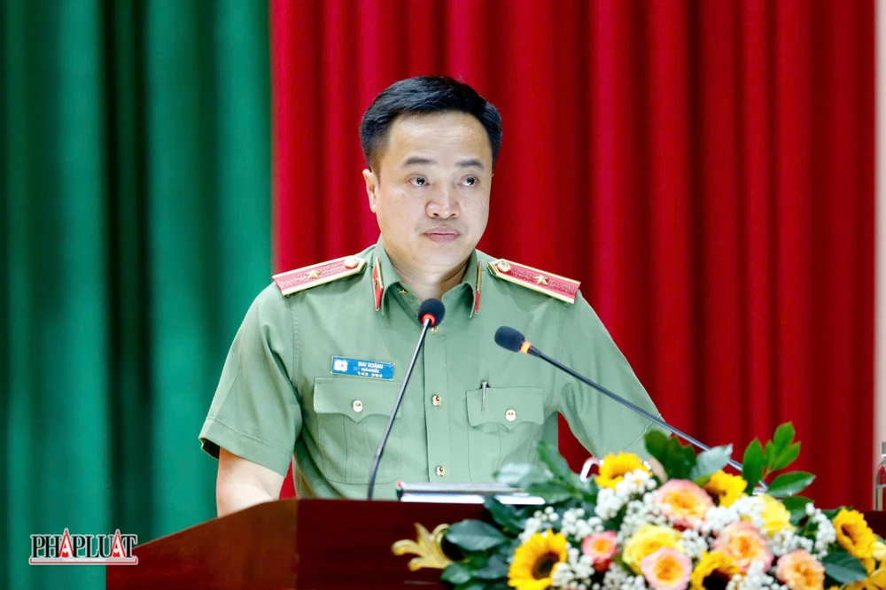 Công bố Quyết định của Bộ trưởng Bộ Công an và Giám đốc Công an TP.HCM về tổ chức bộ máy và công tác cán bộ