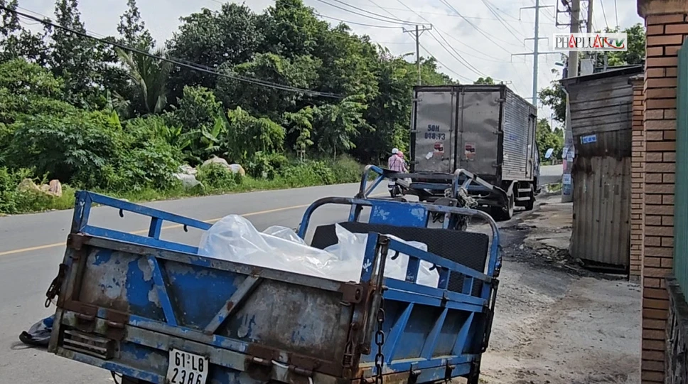 Hai người bị thương nặng trong vụ tai nạn liên hoàn ở xã Xuân Thới Sơn