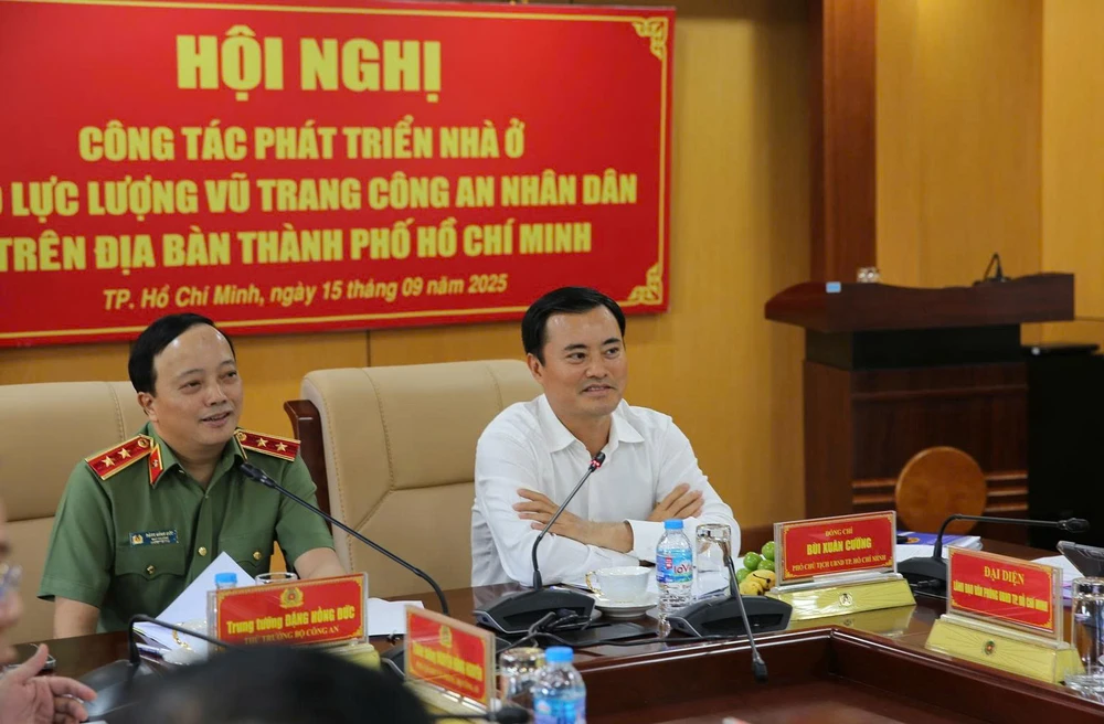 Năm 2025, khởi công ít nhất 8.000 căn nhà cho lực lượng Công an tại TP.HCM