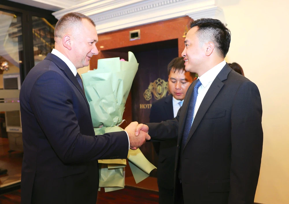 Trung tướng Mai Hoàng chủ trì lễ ký kết hợp tác giữa Công an TP.HCM và Bộ Nội vụ Belarus