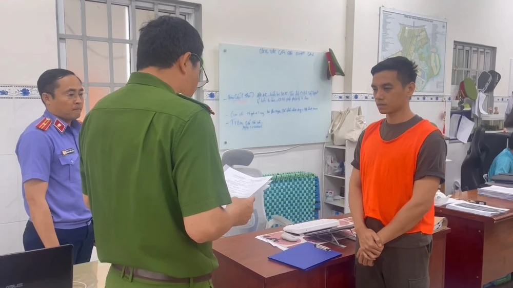 Cơ quan CSĐT Công an TP.HCM khởi tố Dũng để điều tra. Ảnh: CA