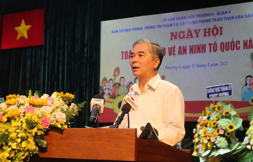 Phó Chủ tịch UBND TP.HCM phát biểu tại hội nghị. Ảnh: NGUYỄN YÊN Phó Chủ tịch UBND TP.HCM phát biểu tại hội nghị. Ảnh: NGUYỄN YÊN