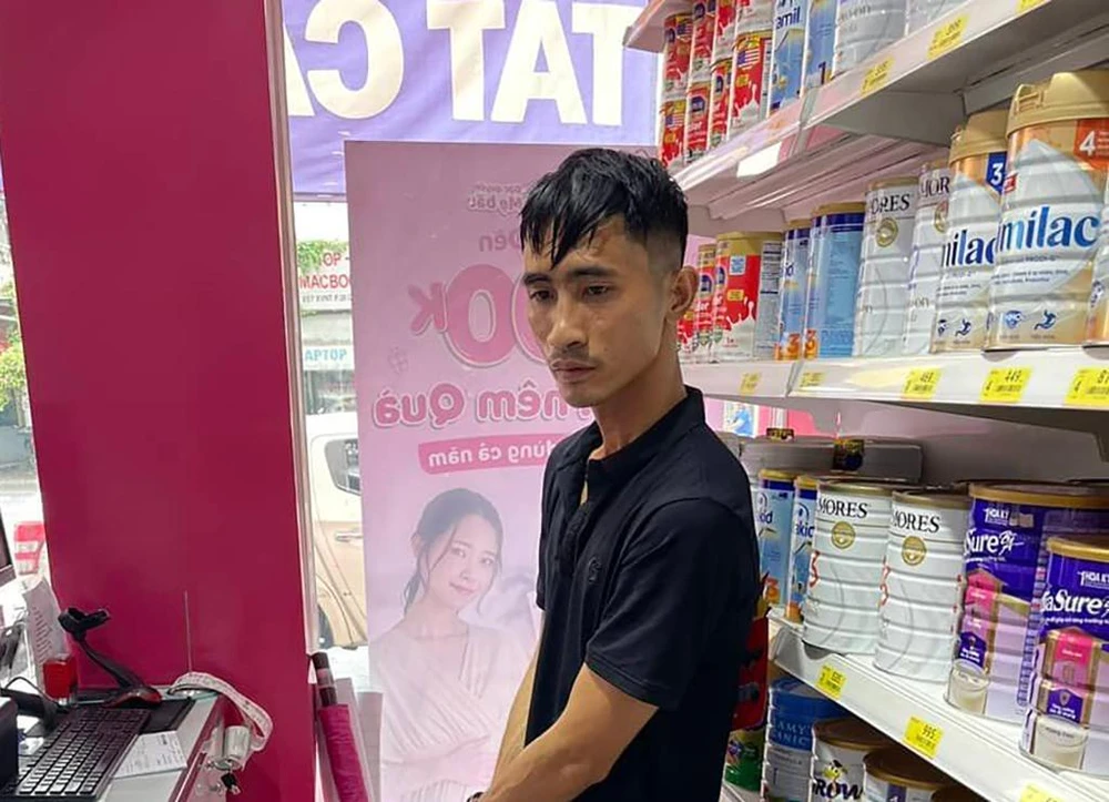 Thanh niên gây ra nhiều vụ trộm trên địa bàn quận Bình Thạnh. Ảnh: ĐC