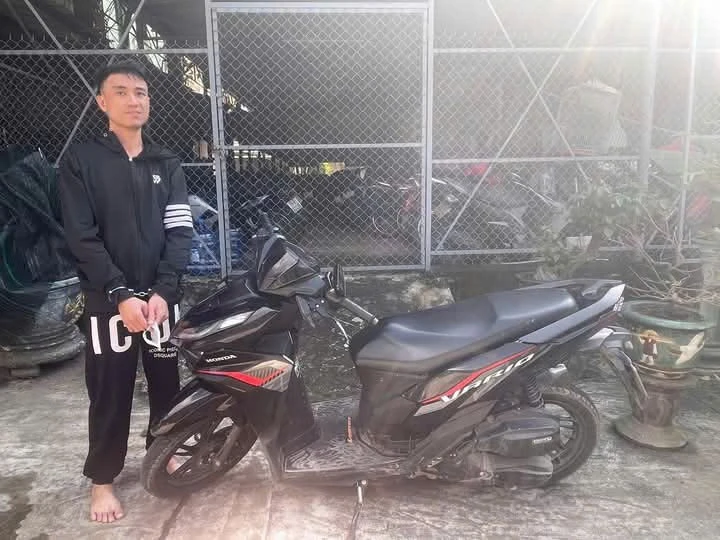 24 giờ truy xét kẻ nghiện ma túy trộm xe máy ở Quảng Ngãi