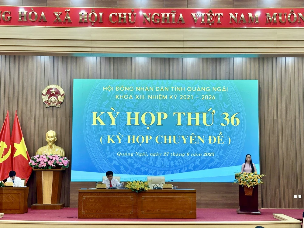 Kỳ họp cuối cùng của HĐND tỉnh Quảng Ngãi trước khi sáp nhập