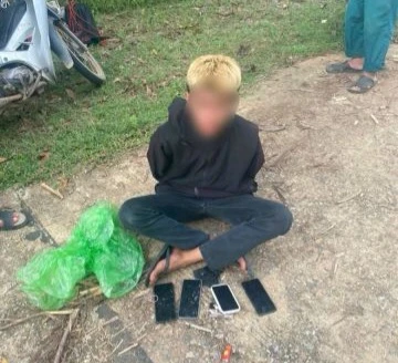 Bắt thiếu niên lên núi trộm 4 điện thoại của người khai thác gỗ