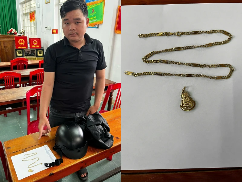 Bắt đối tượng cướp giật ở Quảng Ngãi sau chưa đầy 7 giờ gây án