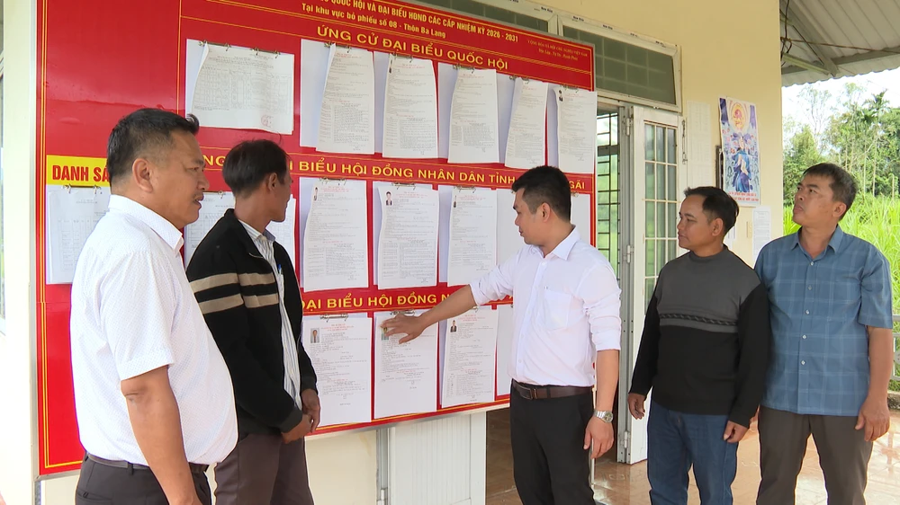 kiem tra diem bau cu thon Ba Lang, Ba Vinh.jpg