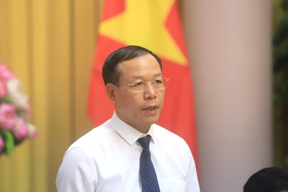 Phó chánh án Thường trực TAND Tối cao Nguyễn Trí Tuệ. Ảnh: MINH ĐỨC