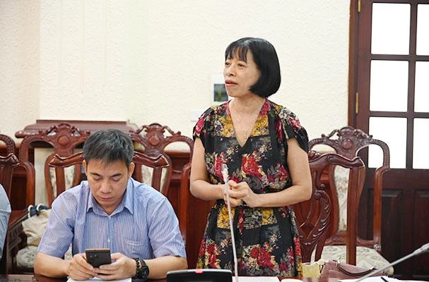 Phó Cục trưởng Cục Bổ trợ tư pháp Nguyễn Thị Mai. Ảnh: Bộ Tư Pháp