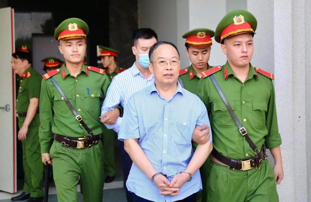 Cựu Cục phó Cục Quản lý XNC, Bộ Công an Trần Văn Dự. Ảnh: CTV