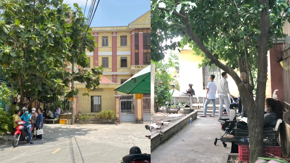 khai mạc phiên tòa vào... giờ ngọ