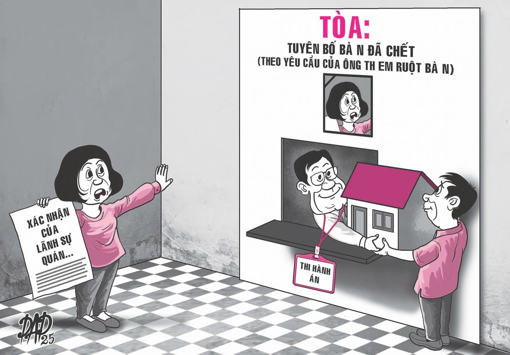 còn sống nhưng bị tuyên đã chết