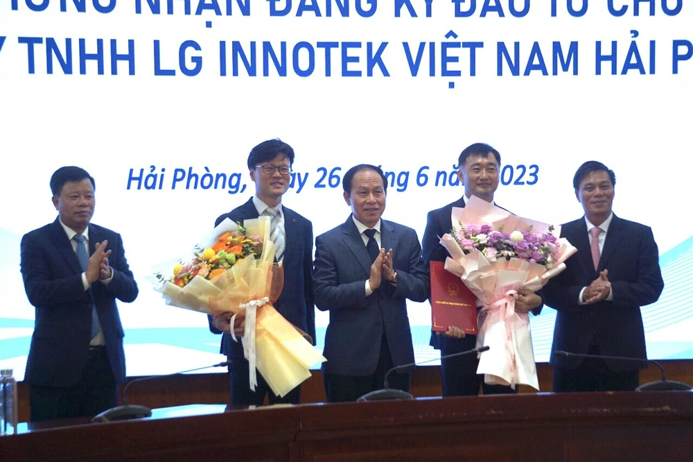 Hải Phòng là cứ điểm đầu tư của LG tại Việt Nam.