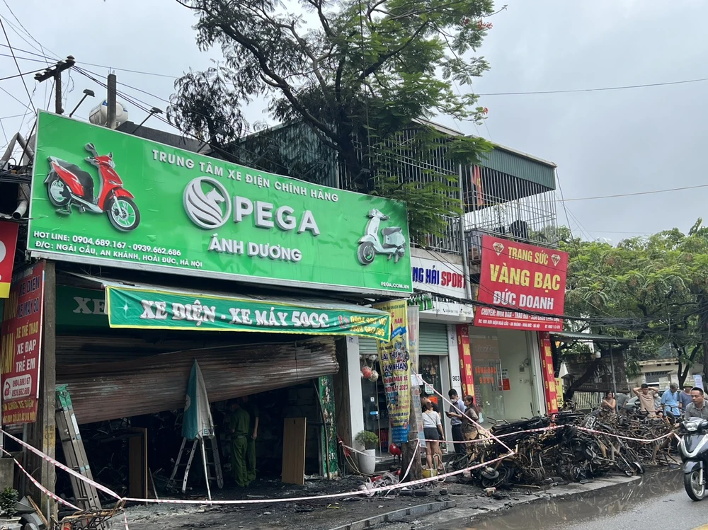 Mặt bằng rộng khoảng 120 m2 này được gia đình nạn nhân thuê kinh doanh đã lâu, chỉ có một lối ra vào là cửa cuốn ở chính diện. Đây có thể là nguyên nhân dẫn tới những người trong nhà không thể thoát ra ngoài. Theo mô tả của hàng xóm, đám cháy xảy ra lúc rạng sáng không có bất cứ tiếng nổ nào mà chỉ có khói và lửa nghi ngút thoát ra ngoài.