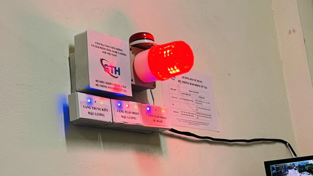 Hà Nội lắp chuông cảnh báo phòng chống cướp ngân hàng, tiệm vàng