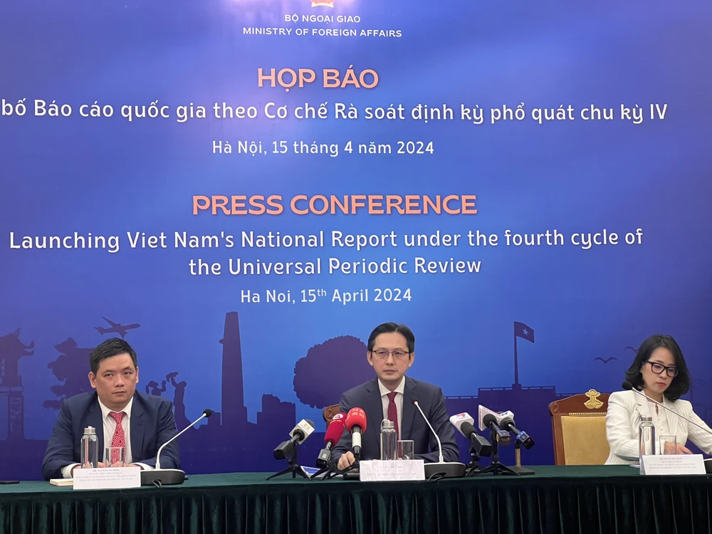 Việt Nam công bố báo cáo quốc gia về nhân quyền, tiếp tục phản đối các thông tin sai lệch được gửi lên Liên hợp quốc