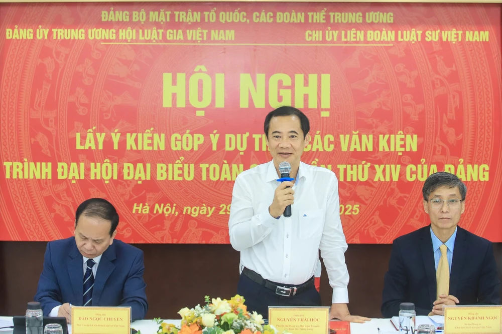 dự thảo văn kiện Đại hội XIV