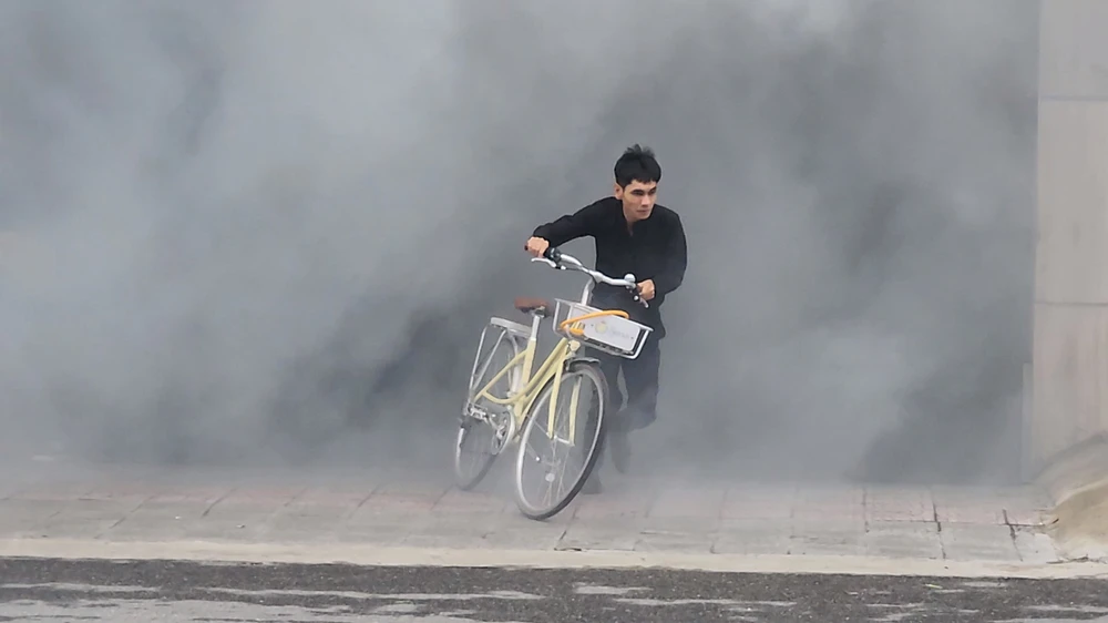 diễn tập chữa cháy