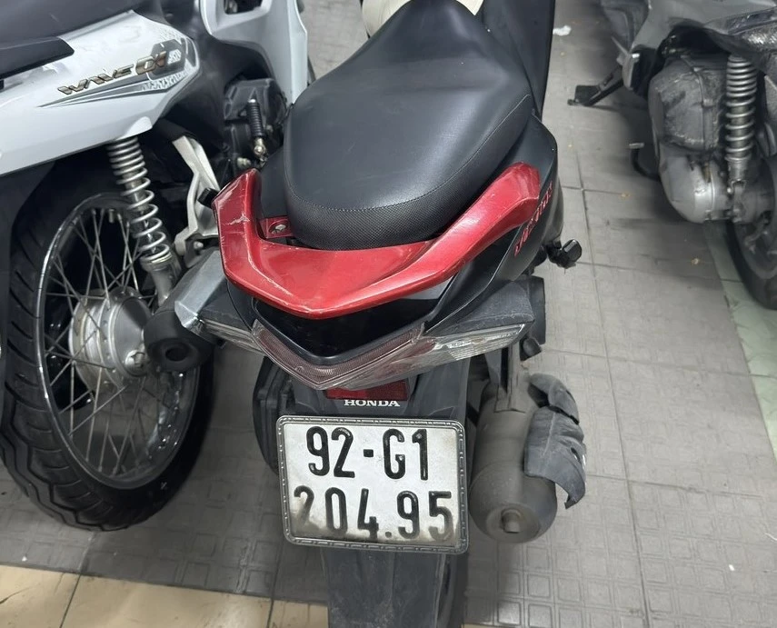 Phương tiện gây án cướp giật nữ du khách Ấn Độ ở Đà Nẵng