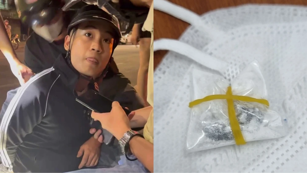 ma túy trong khẩu trang